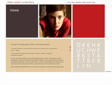 Tablet Screenshot of drehbuchwerkstatt-berlin.de